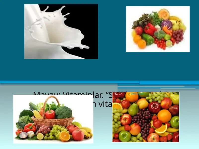 Vitaminlar 1