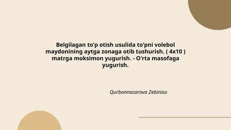 To'pni volebol maydoniga yuborish 1