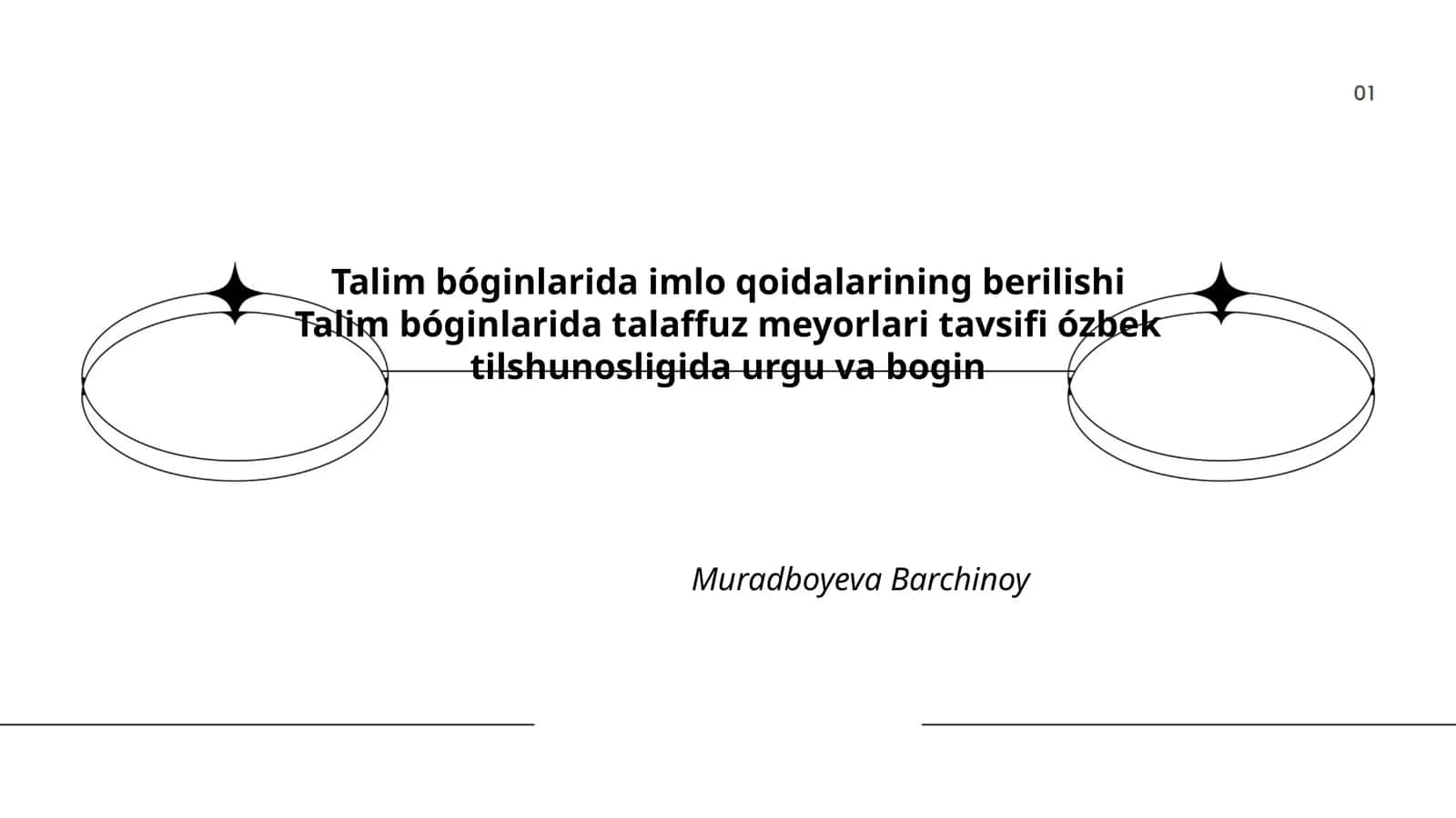 Ta'lim bo'g'inlarida imlo qoidalarining metodik asoslari 1