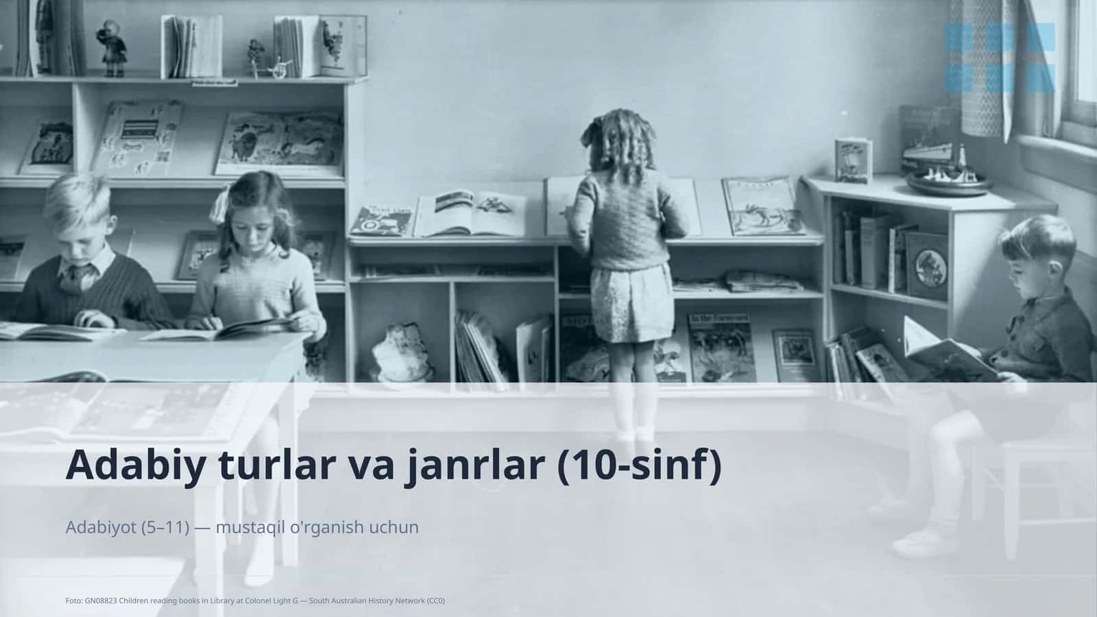 Adabiy turlar va janrlar (10-sinf) 1