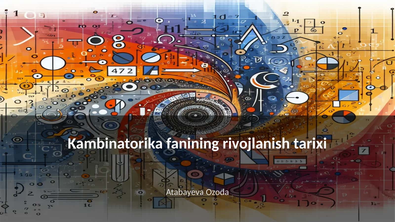 Kambinatorika fanining rivojlanish tarixi 1