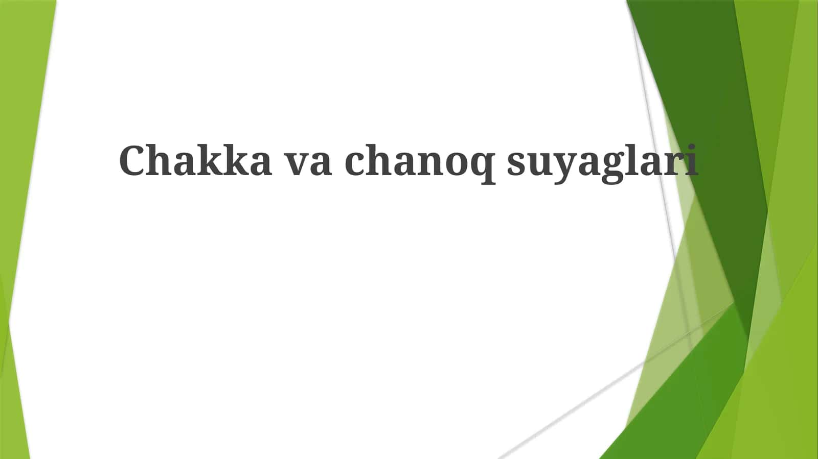 Chakkavachanoqsuyaglari 1