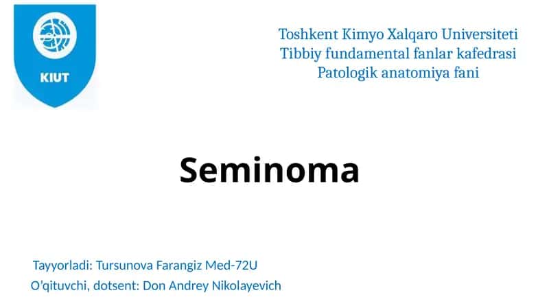 Seminoma 1