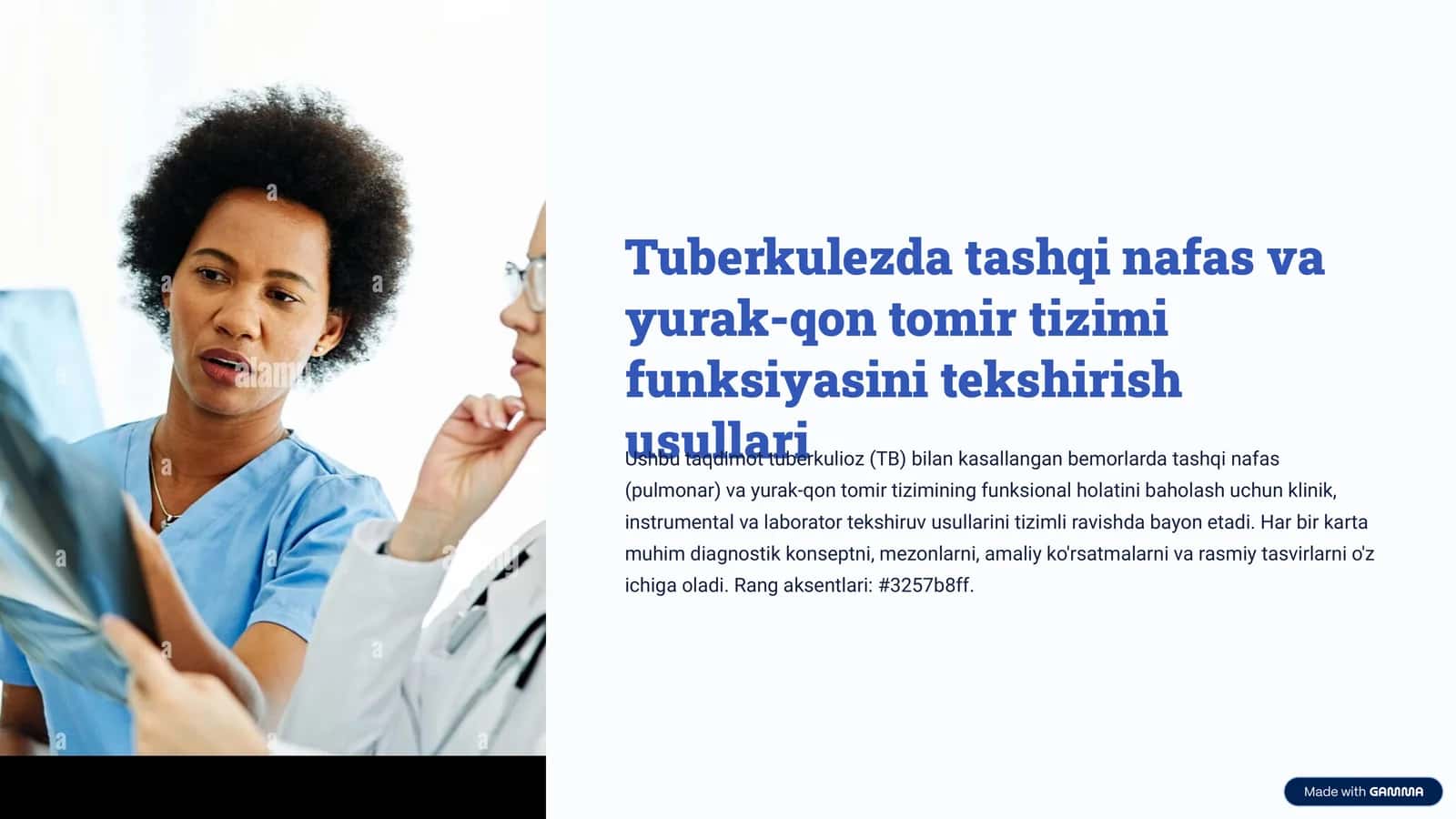 Tuberkulezda tashqi nafas va yurak-qon tomir tizimi funksiyasini tekshirish usullari 1
