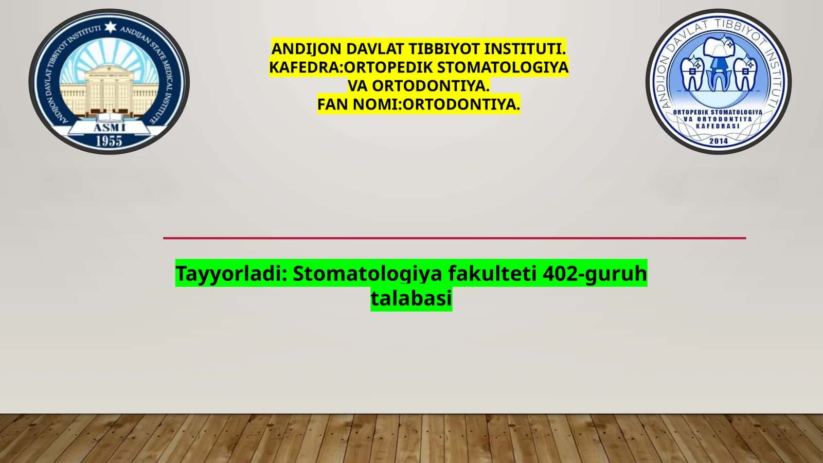 Infaltil yutinish mexanizmi 1