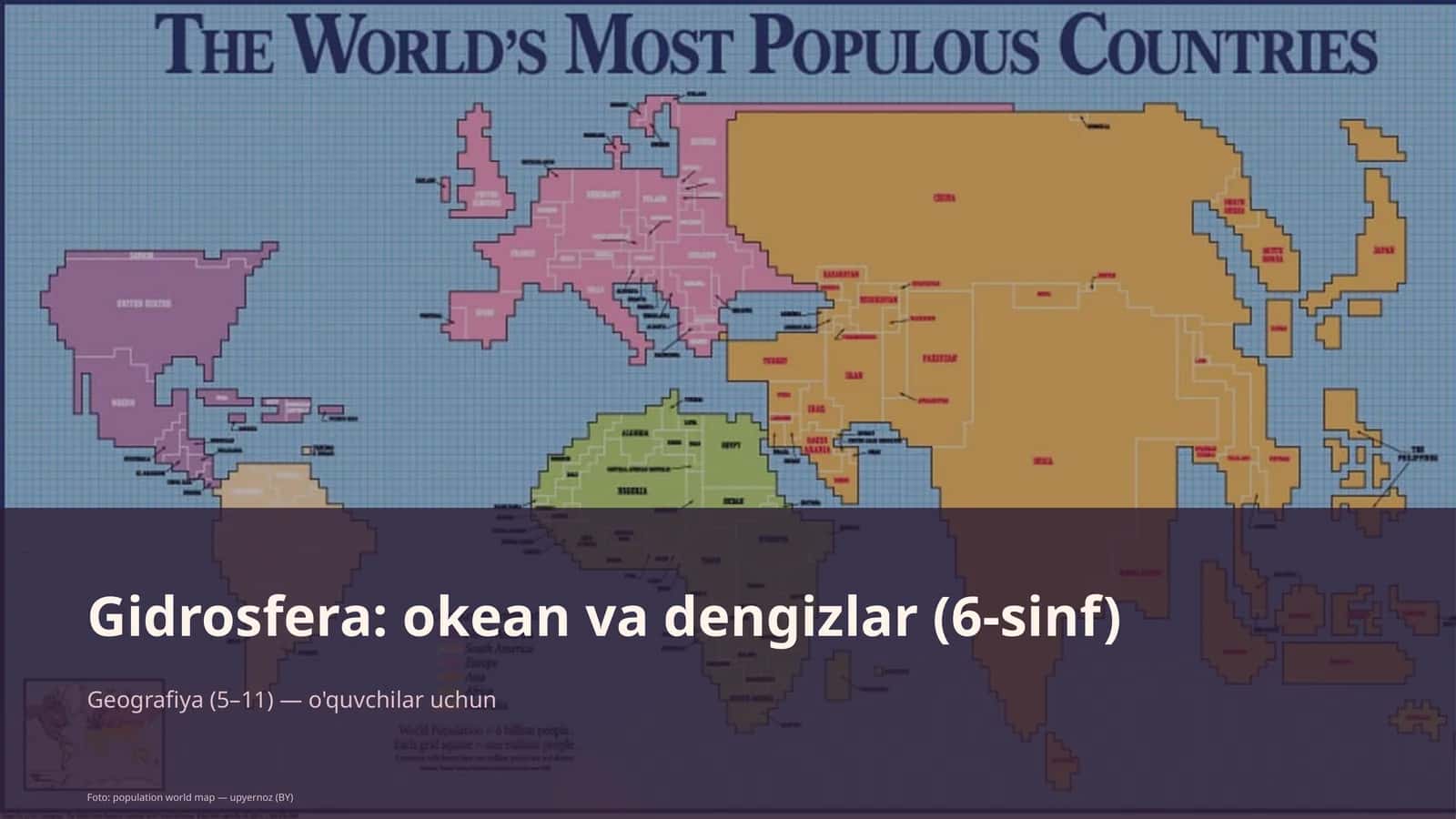 Gidrosfera: okean va dengizlar (6-sinf) 1