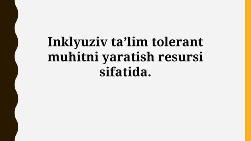 Inklyuziv ta'lim 1