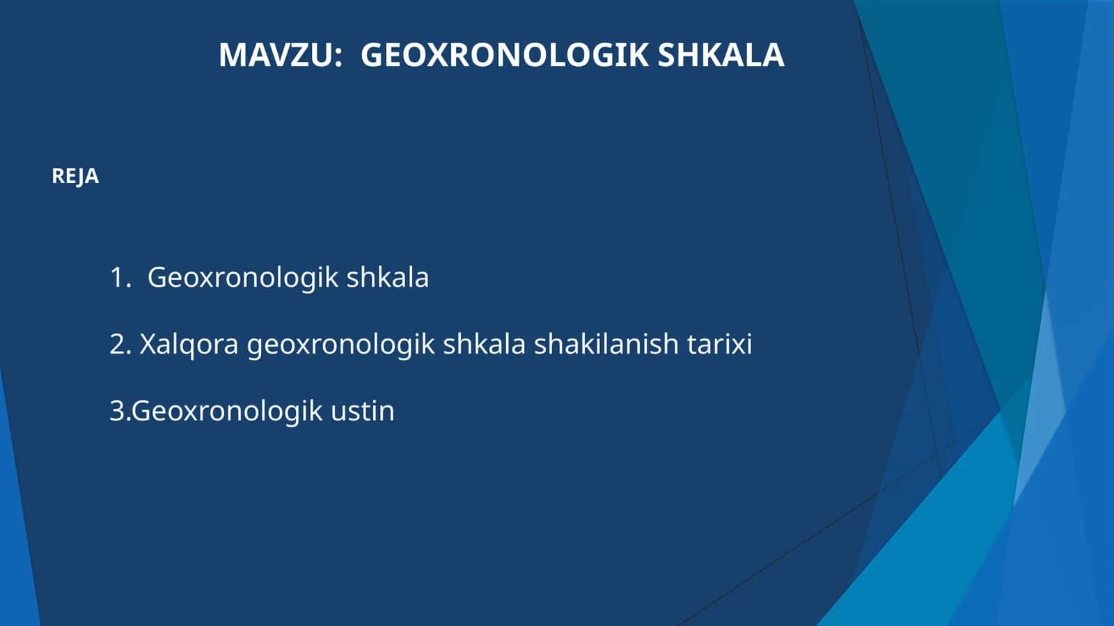 GEOXRONOLOGIK SHKALA 1