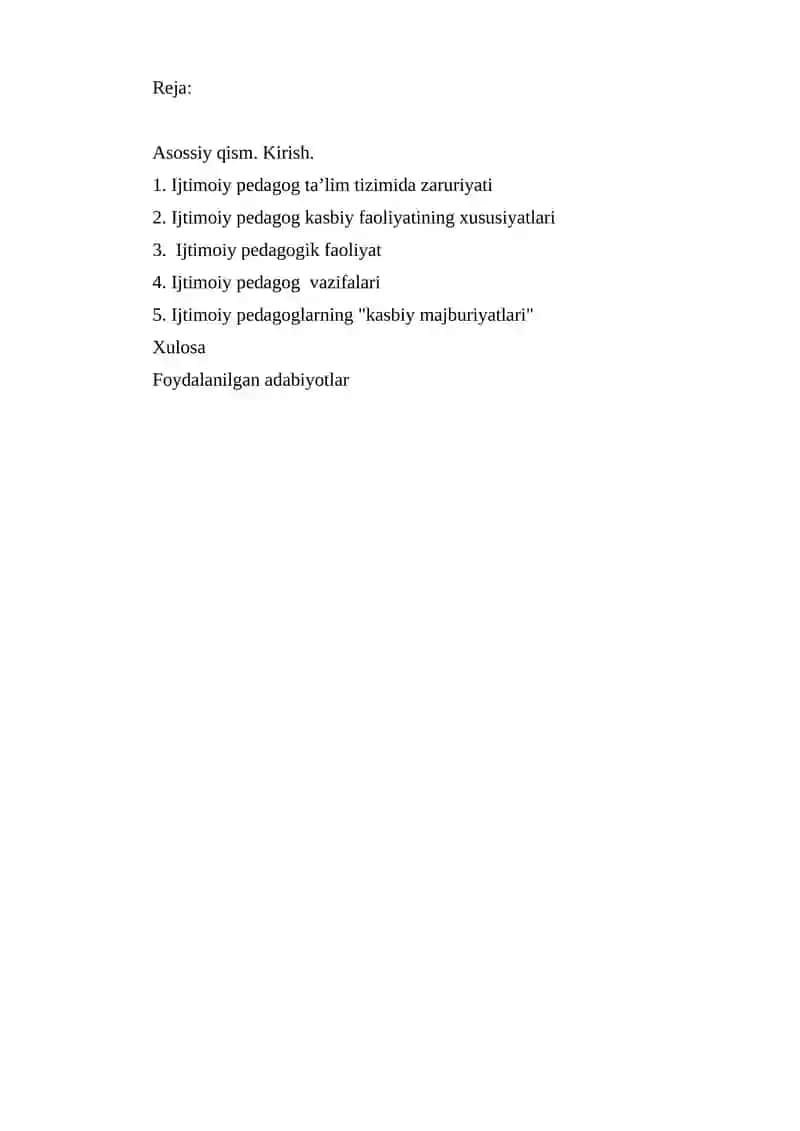Ijtimoiy Pedagogika