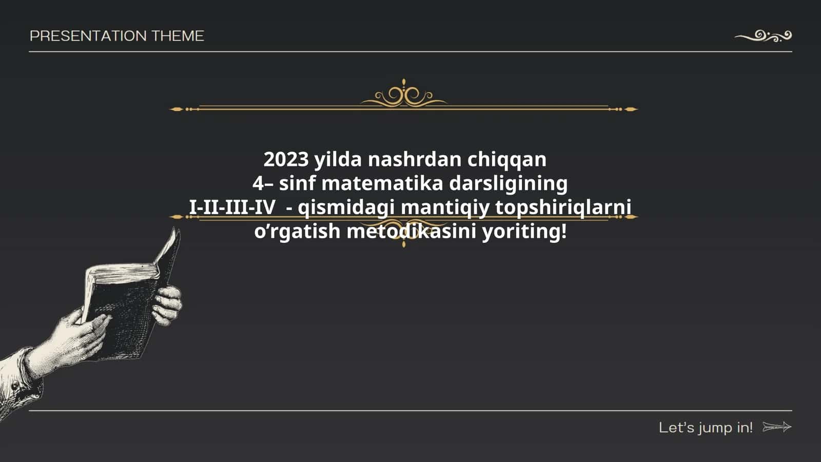 4– sinf matematika darsligining mantiqiy topshiriqlarni o’rgatish metodikasi 1