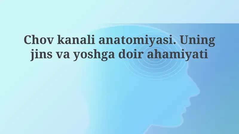 Chovkanalianatomiyasi 1