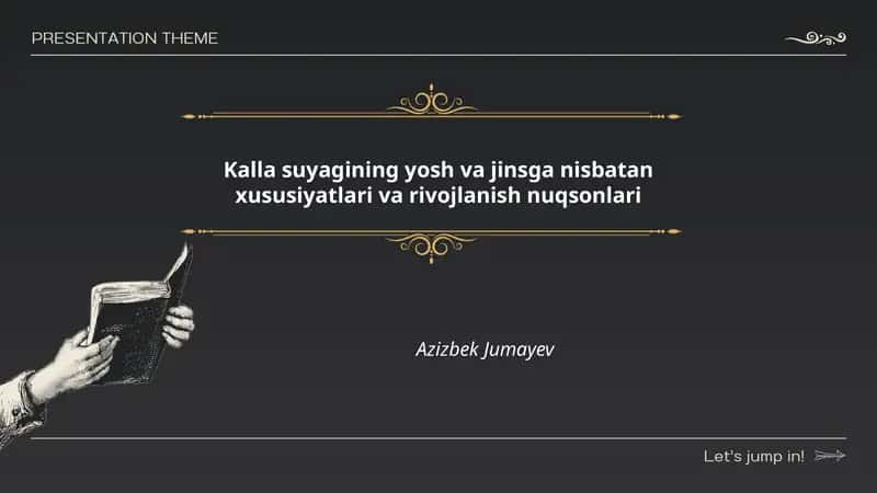 Kalla suyagining yosh va jinsga nisbatan xususiyatlari va rivojlanish nuqsonlari 1
