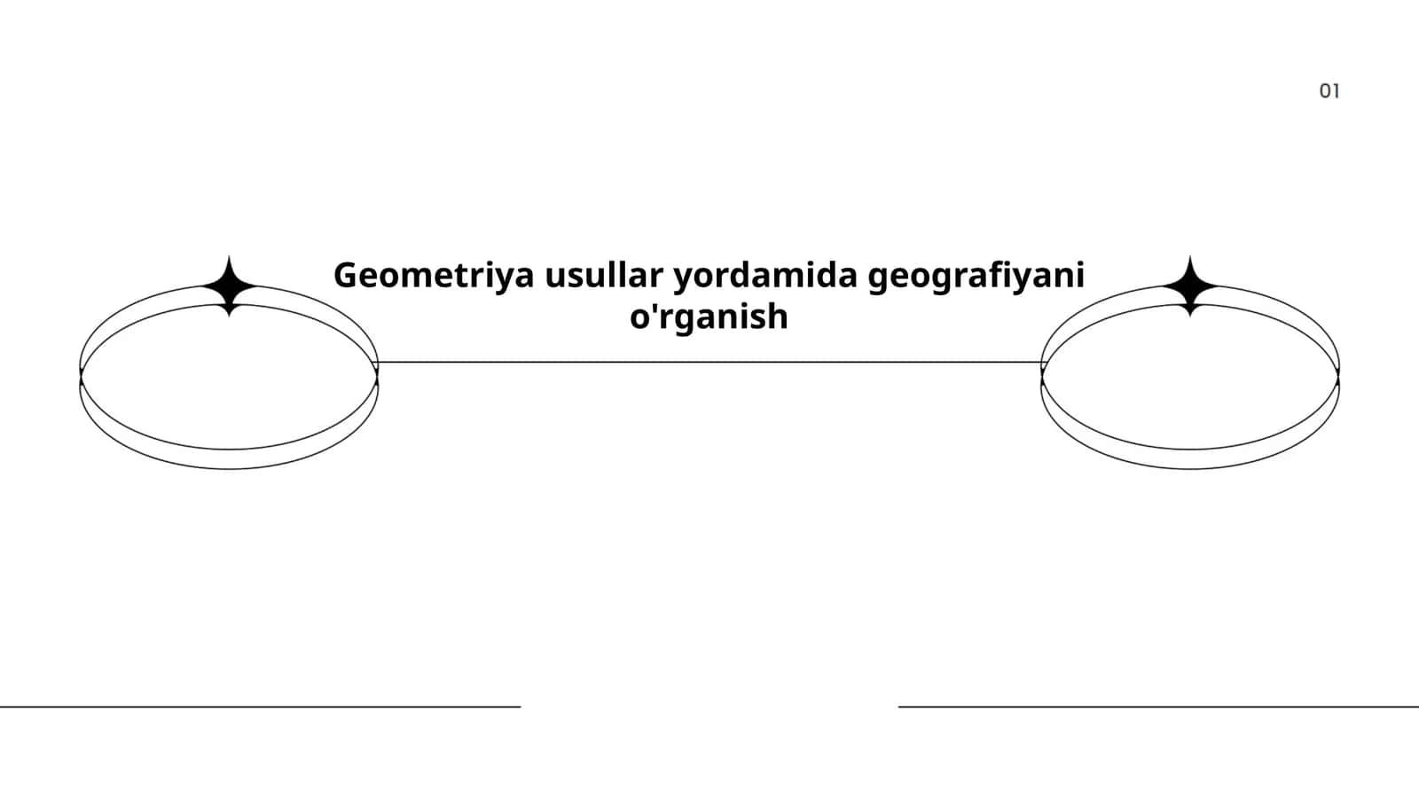 Geometriya usullar yordamida geografiyani o'rganish 1