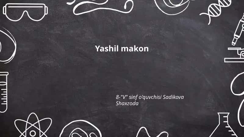 Yashil makon 1