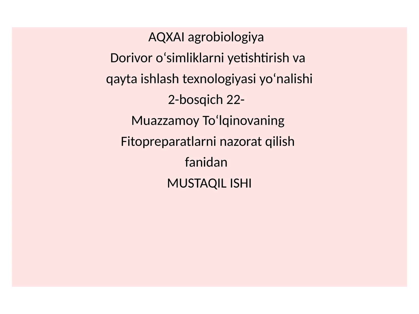 Fitopreparatlar nazorati 1