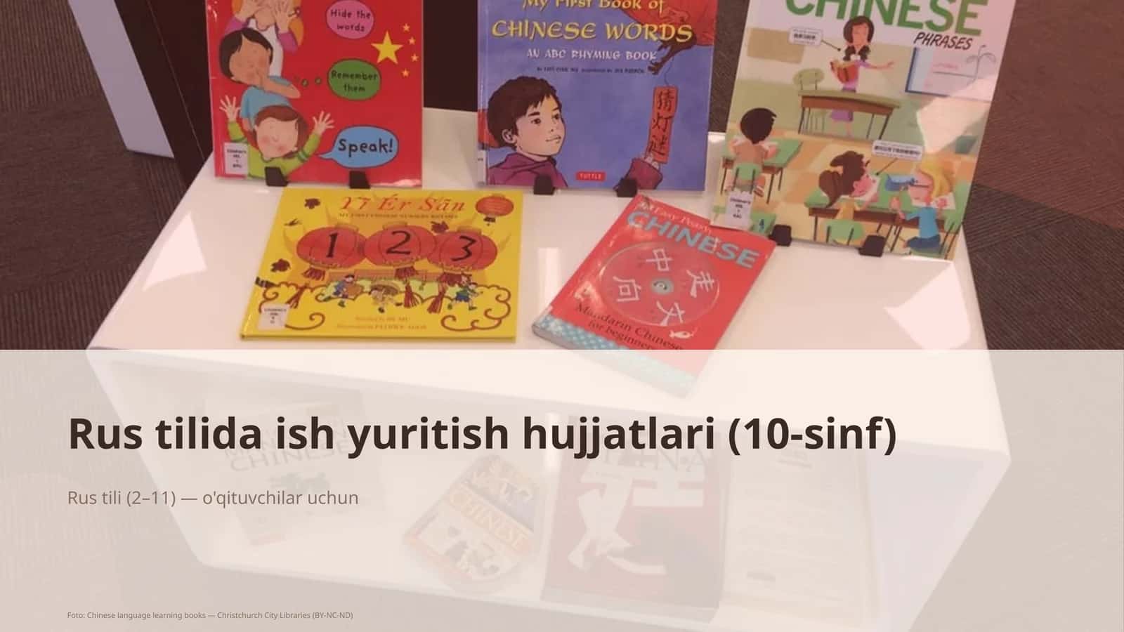 Rus tilida ish yuritish hujjatlari (10-sinf) 1