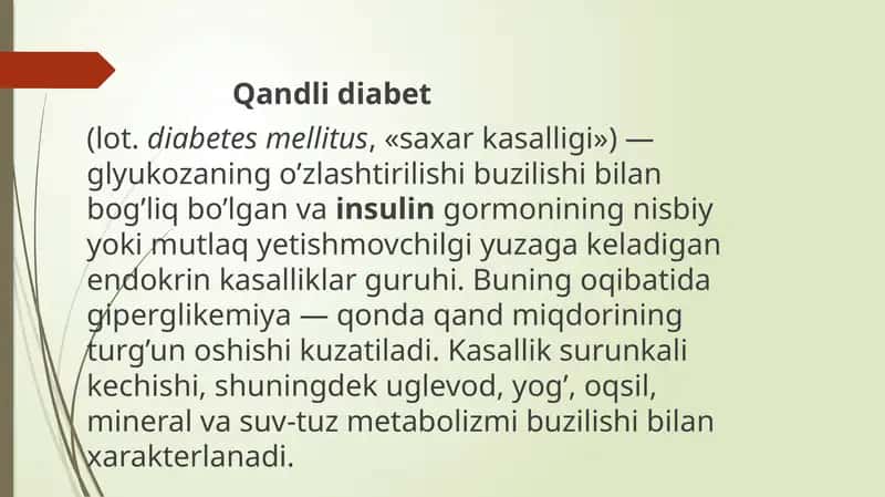Qandlidiabet 1