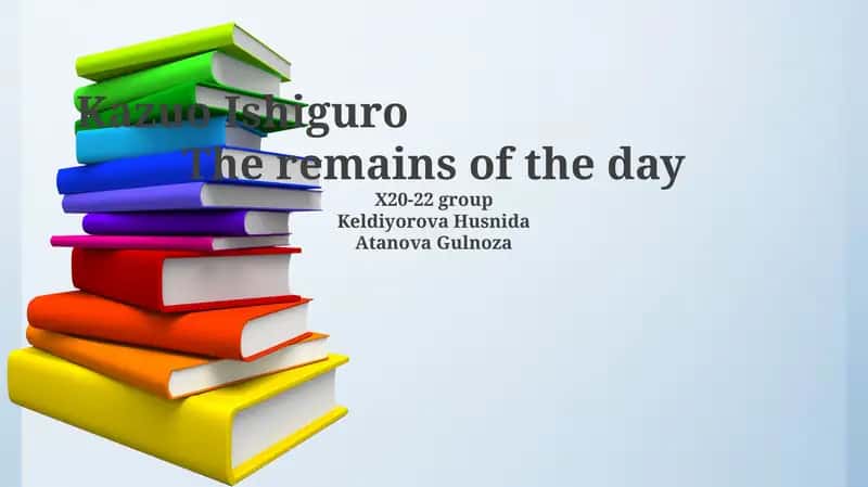 Kazuo Ishiguro 1