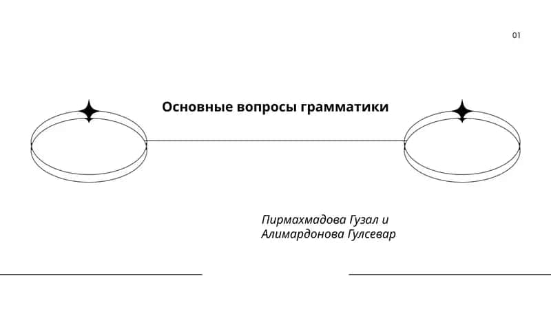 Основные вопросы грамматики 1