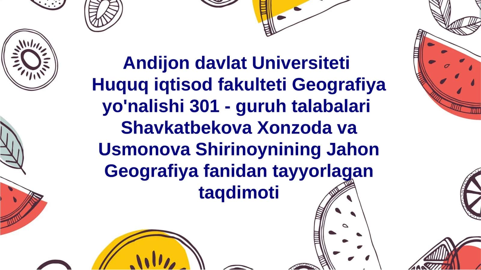 O'rta Osiyo yer osti suvlari 1