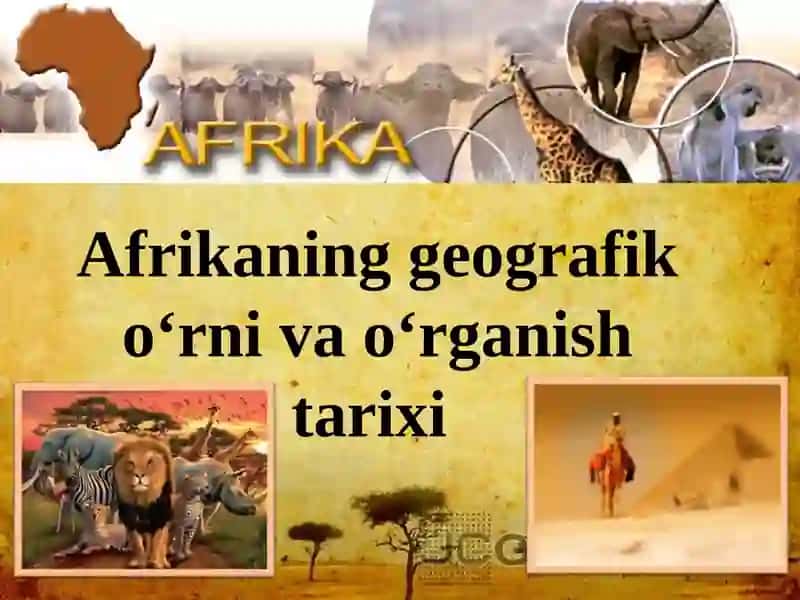 Afrikaning geografik o‘rni va o‘rganish tarixi