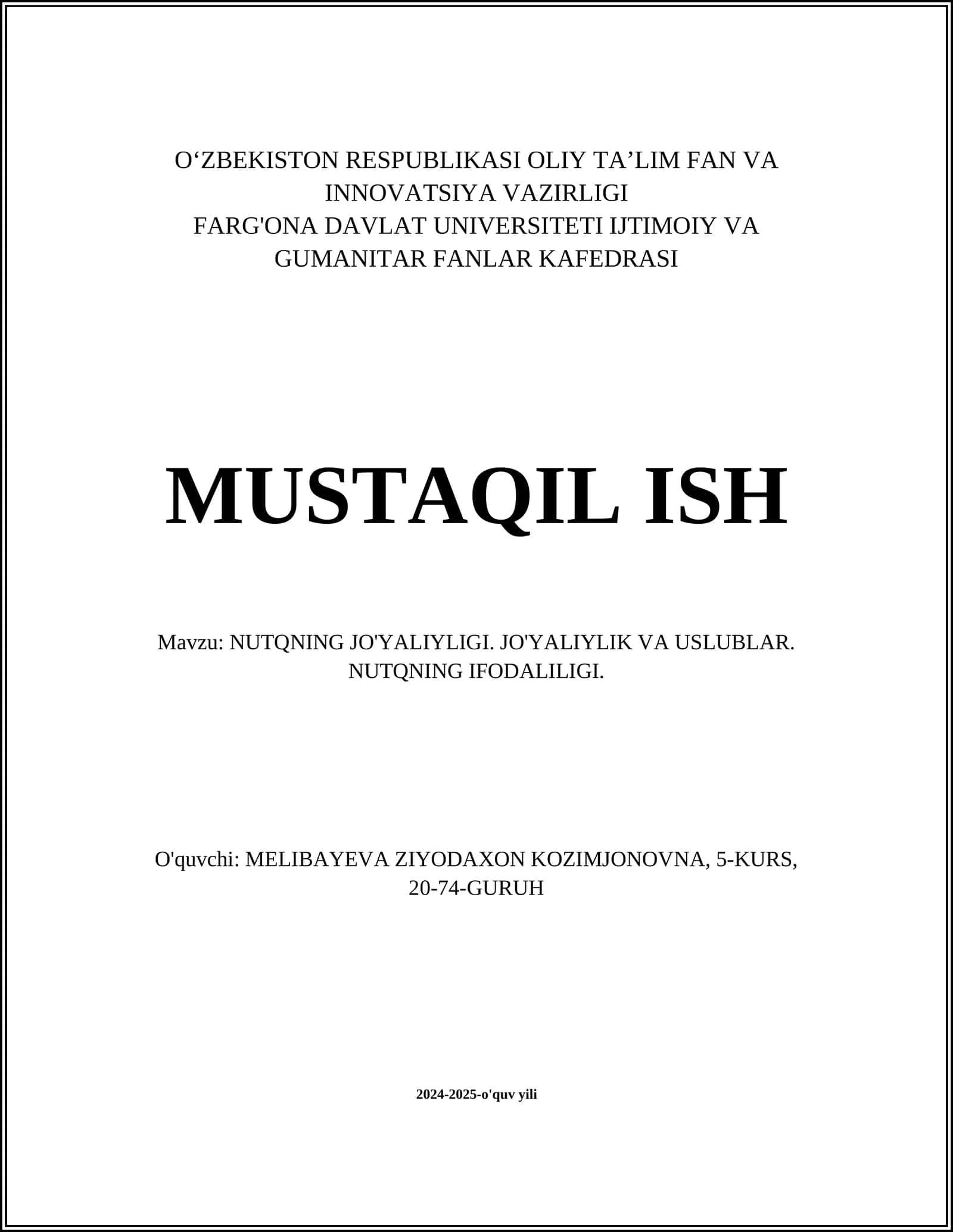 Nutqning Jo'yaliyli 1