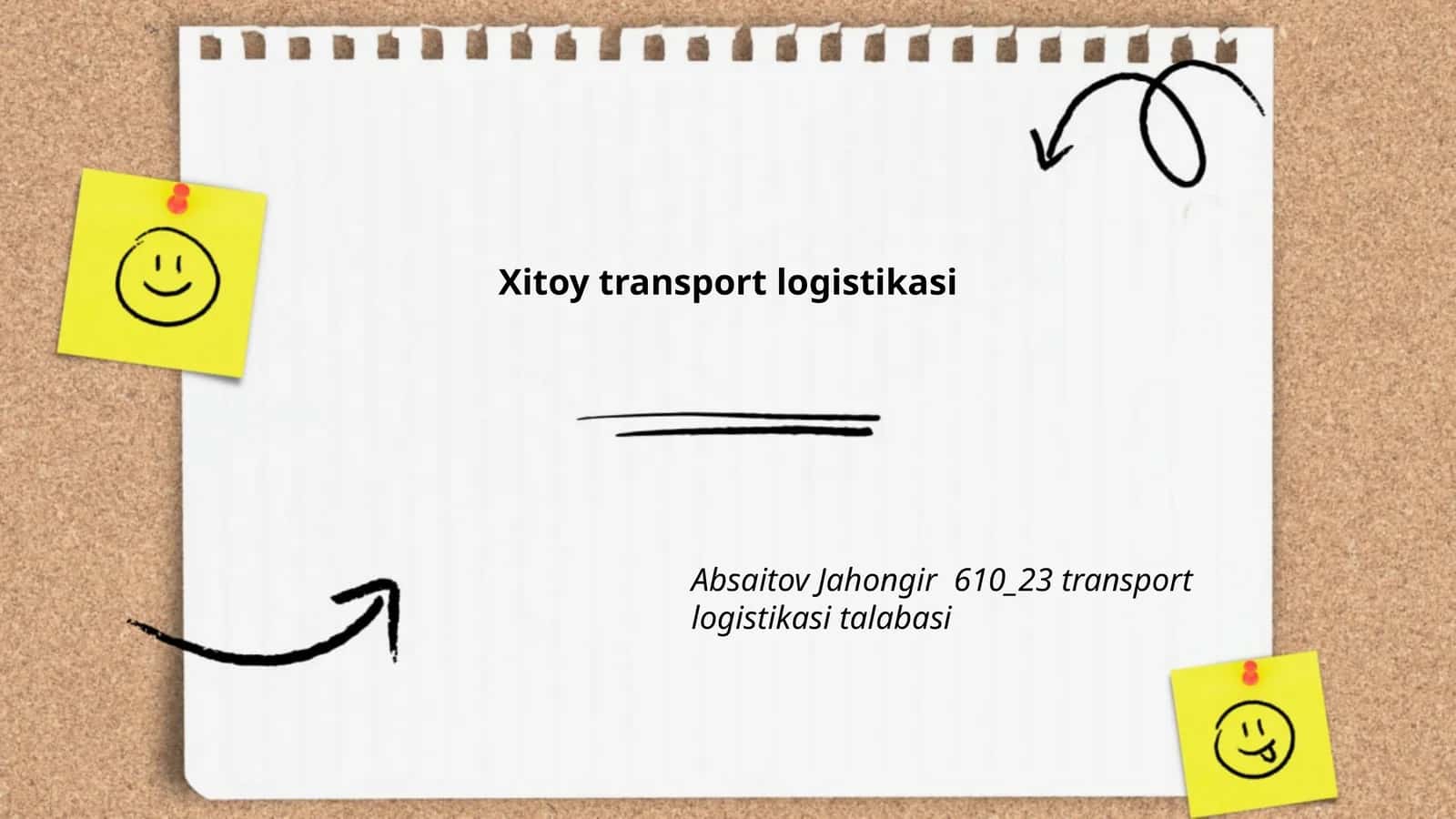 Xitoy transport logistikasi 1