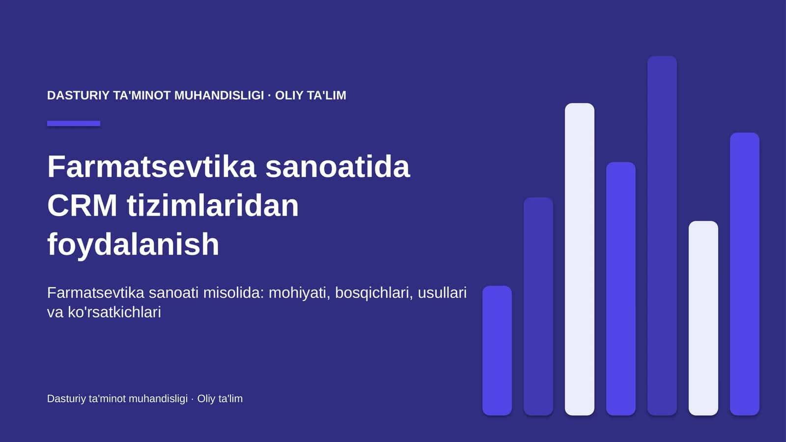 Farmatsevtika sanoatida CRM tizimlaridan foydalanish 1