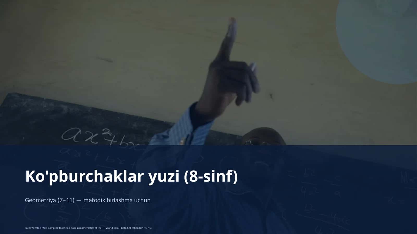 Ko'pburchaklar yuzi (8-sinf) 1