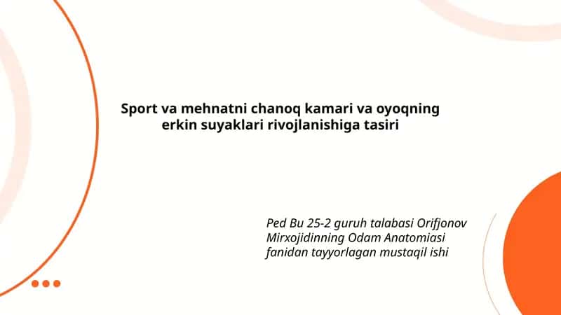 Odam Anatomiasi 1