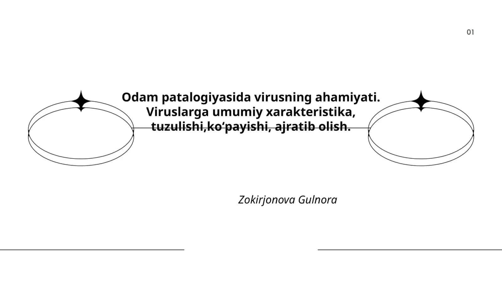 Viruslarning inson patologiyasidagi roli va epidemiologik ahamiyati 1