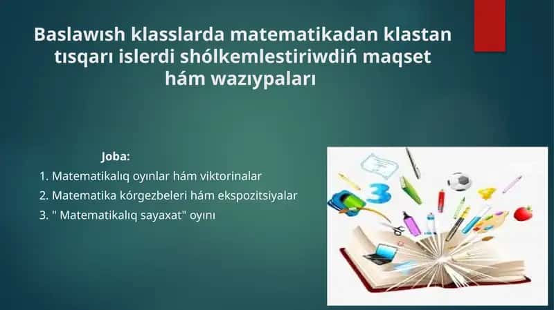 Matematika Materiallari 1