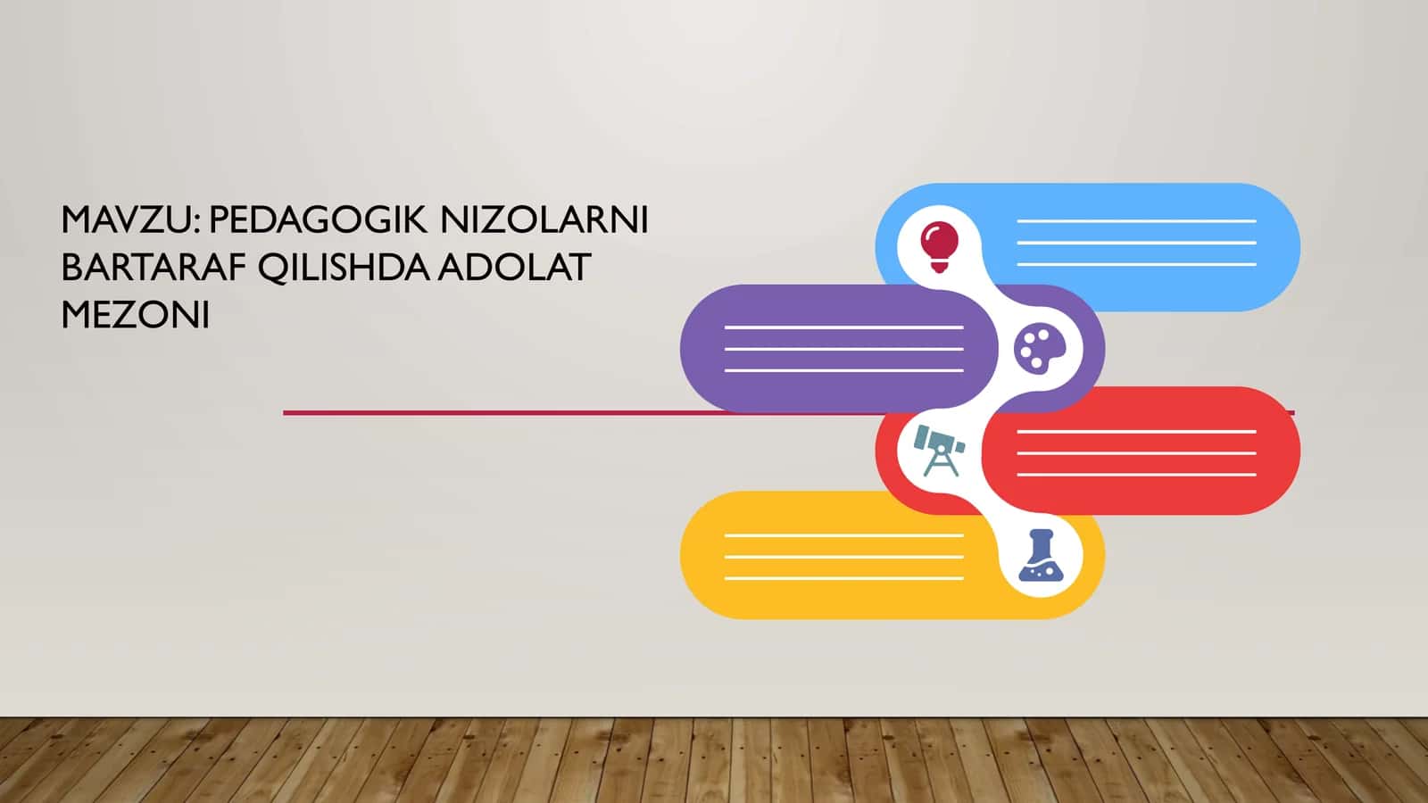 Pedagogik nizolarni bartaraf qilishda adolat mezoni 1