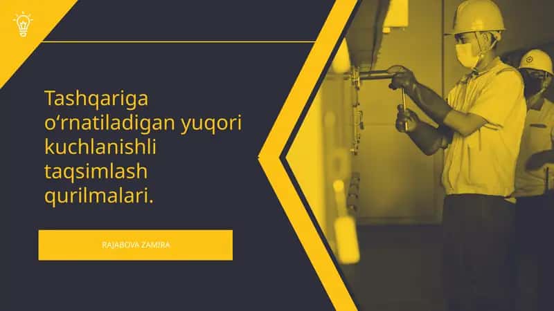 Tashqariga oʻrnatiladigan yuqori kuchlanishli taqsimlash qurilmalari 1