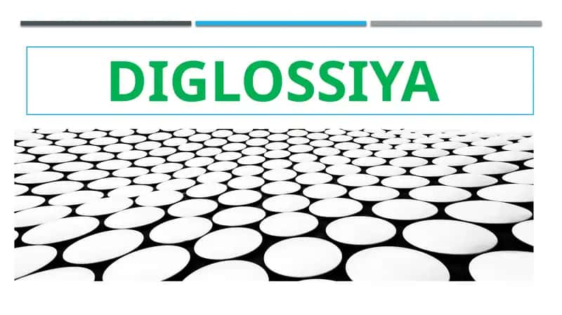 Diglossiya 1