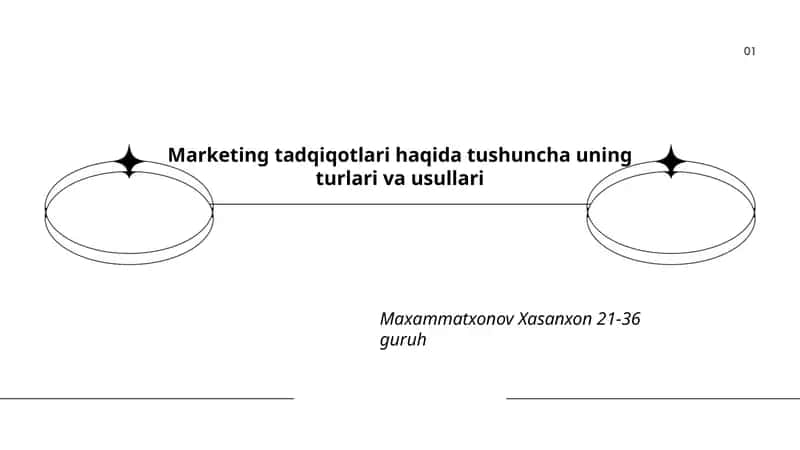 Marketing tadqiqotlari haqida tushuncha uning turlari va usullari 1