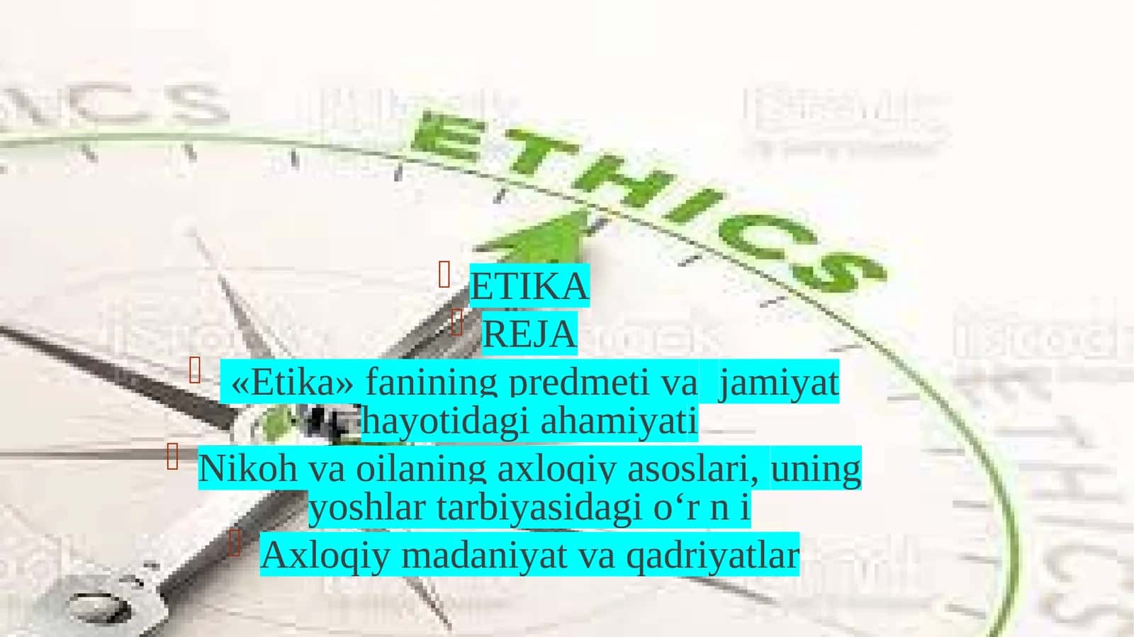 Etika 1