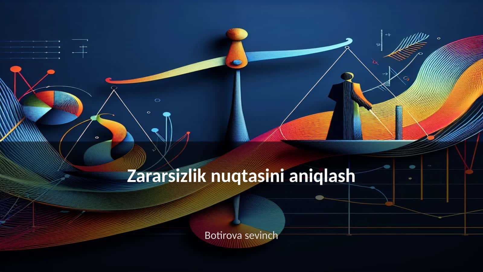 Zararsizlik nuqtasini aniqlash 1