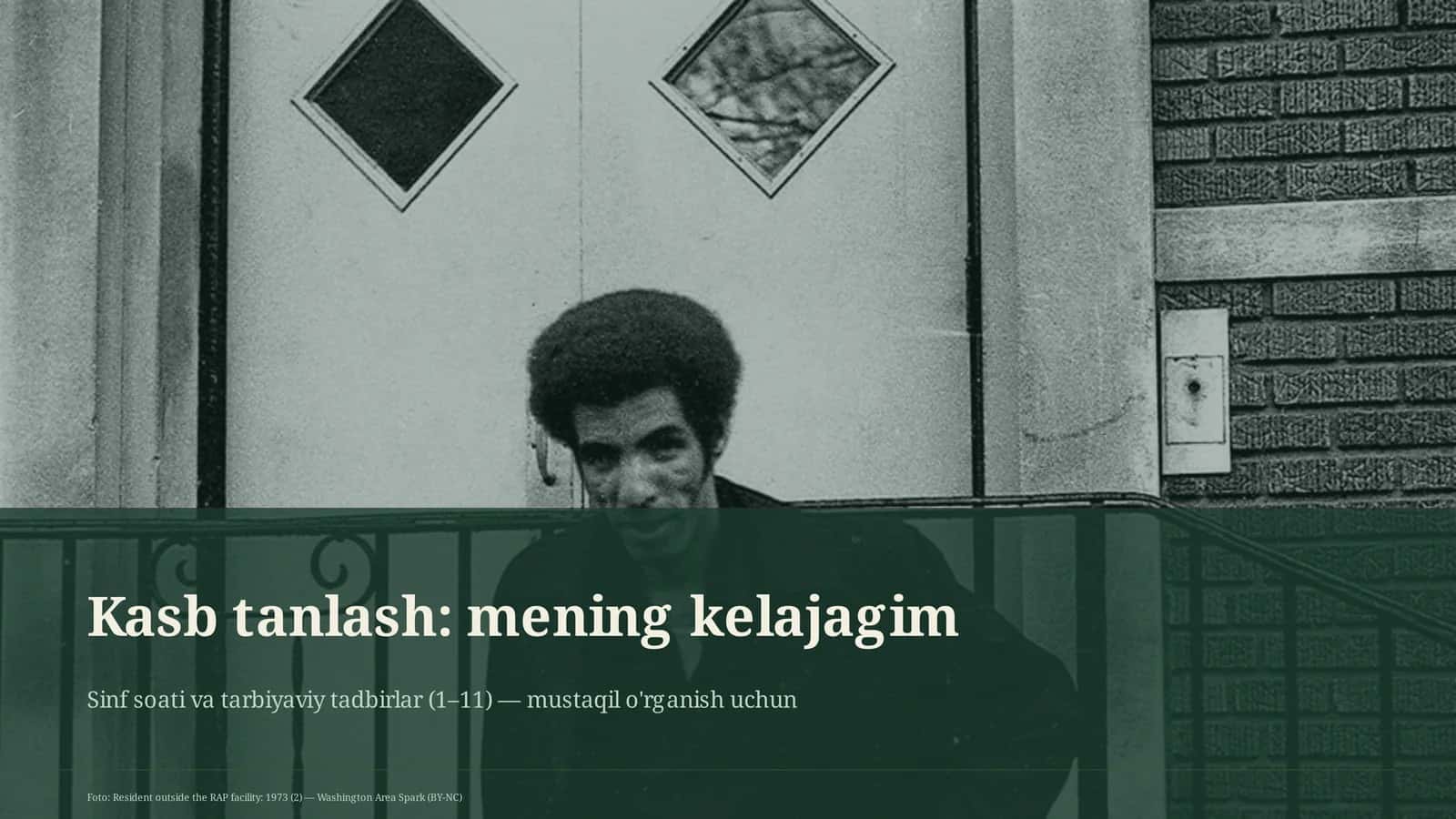 Sinf soati va tarbiyaviy tadbirlar 1