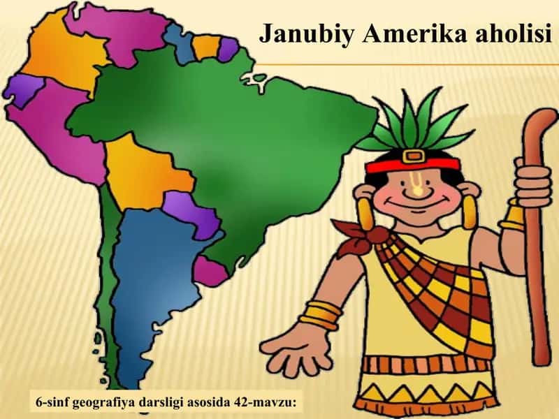 Janubiy Amerika aholisi 1
