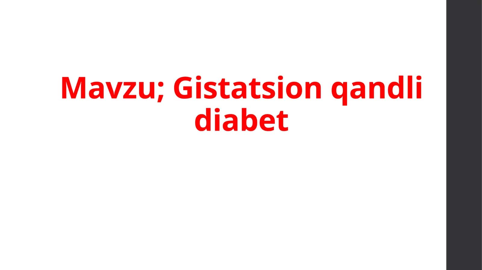 Gestatsionqandlidiabet 1