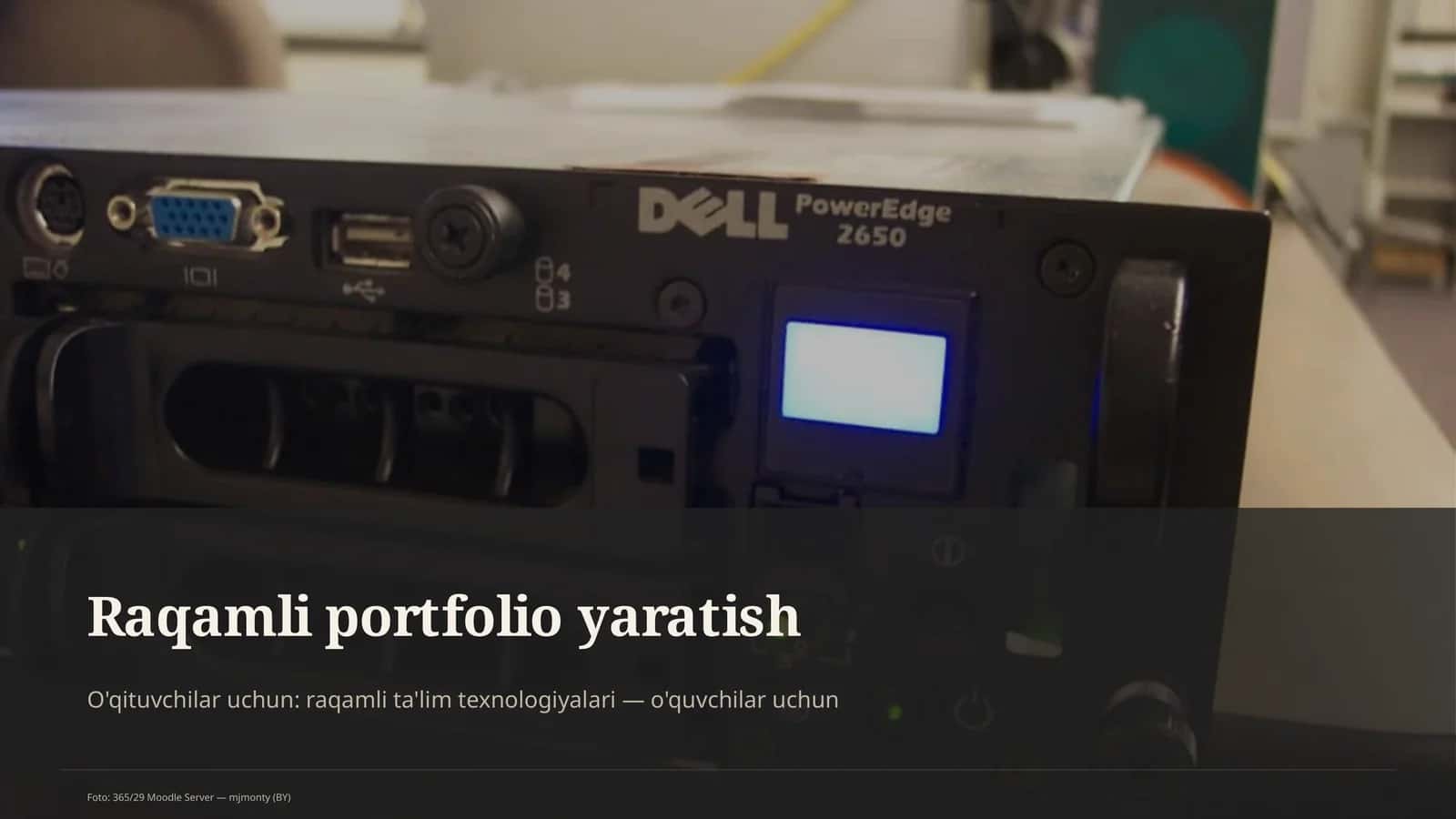 Raqamli portfolio yaratish 1