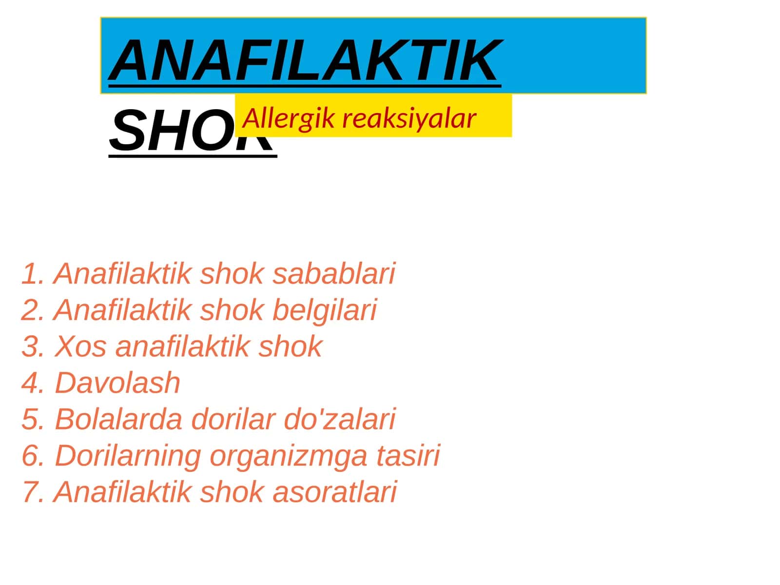 Anafilaktik shok 1