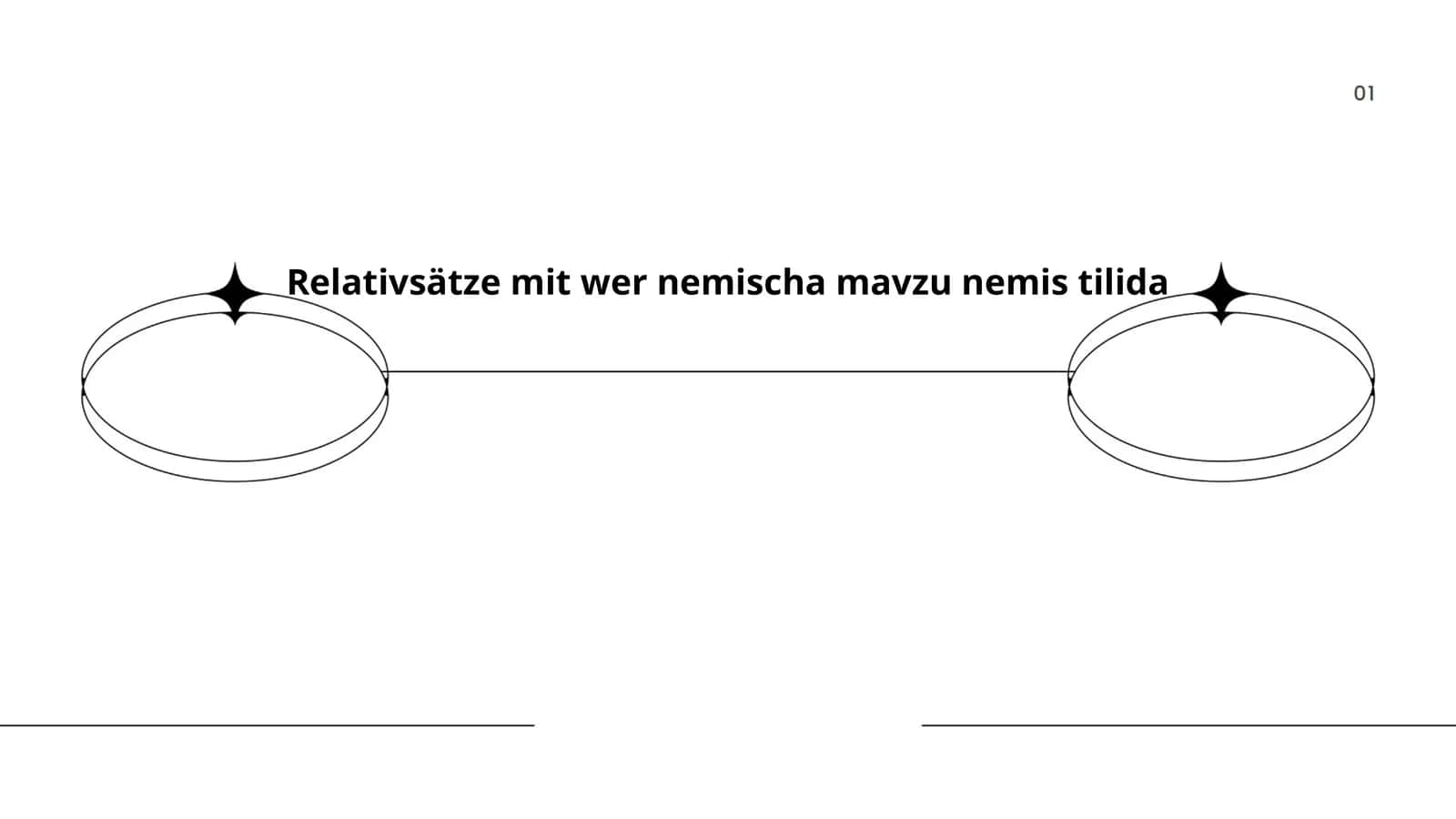 Relativsätze mit wer nemischa mavzu nemis tilida 1