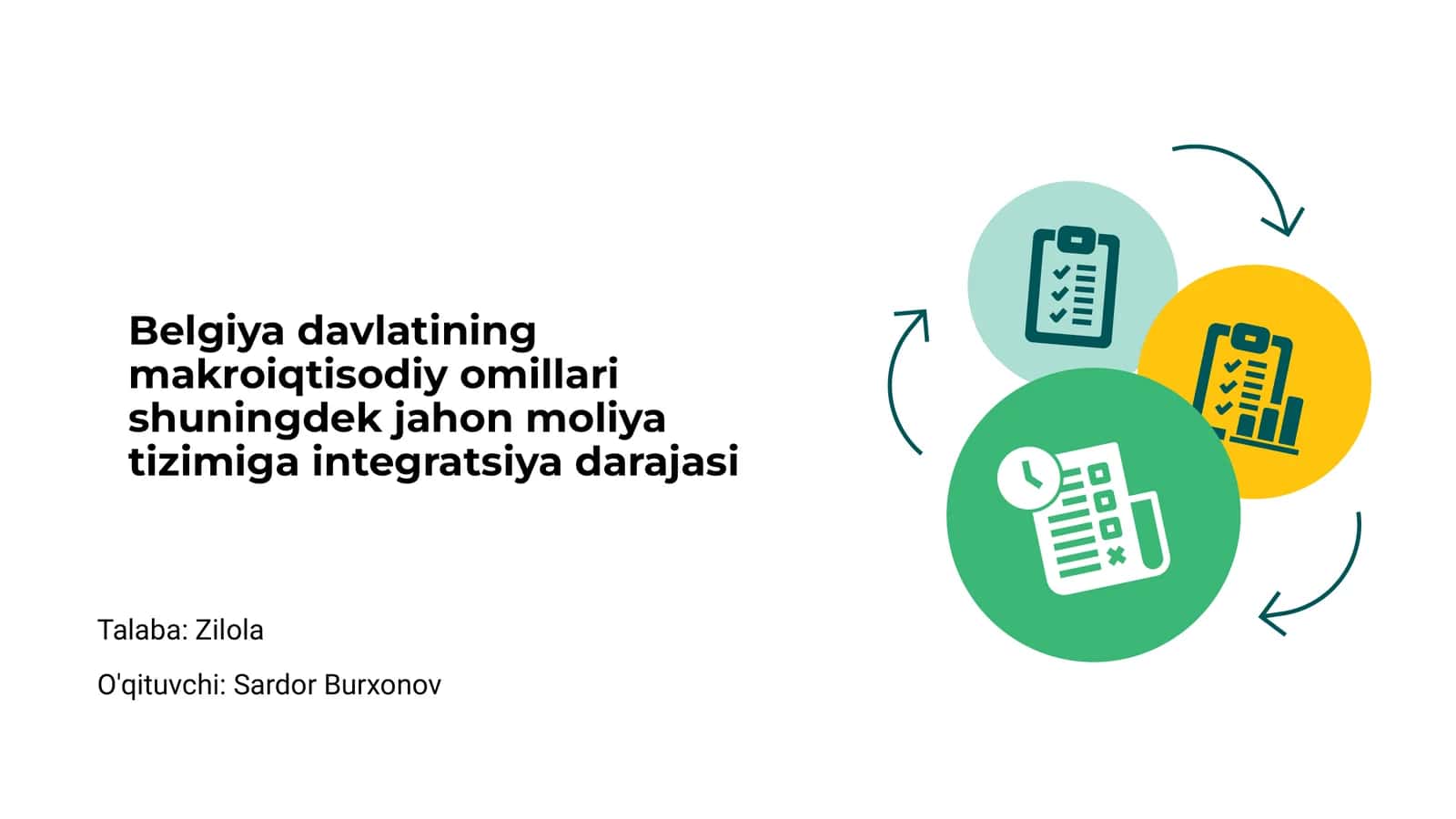 Belgiya davlatining makroiqtisodiy omillari 1