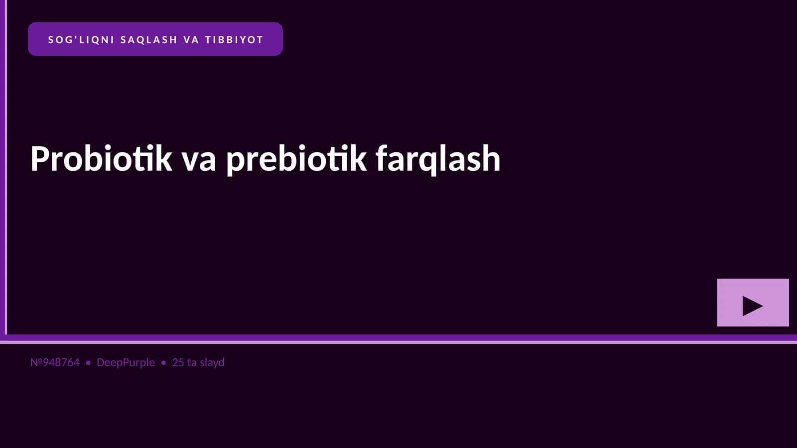 Probiotik va prebiotik farqlash 1