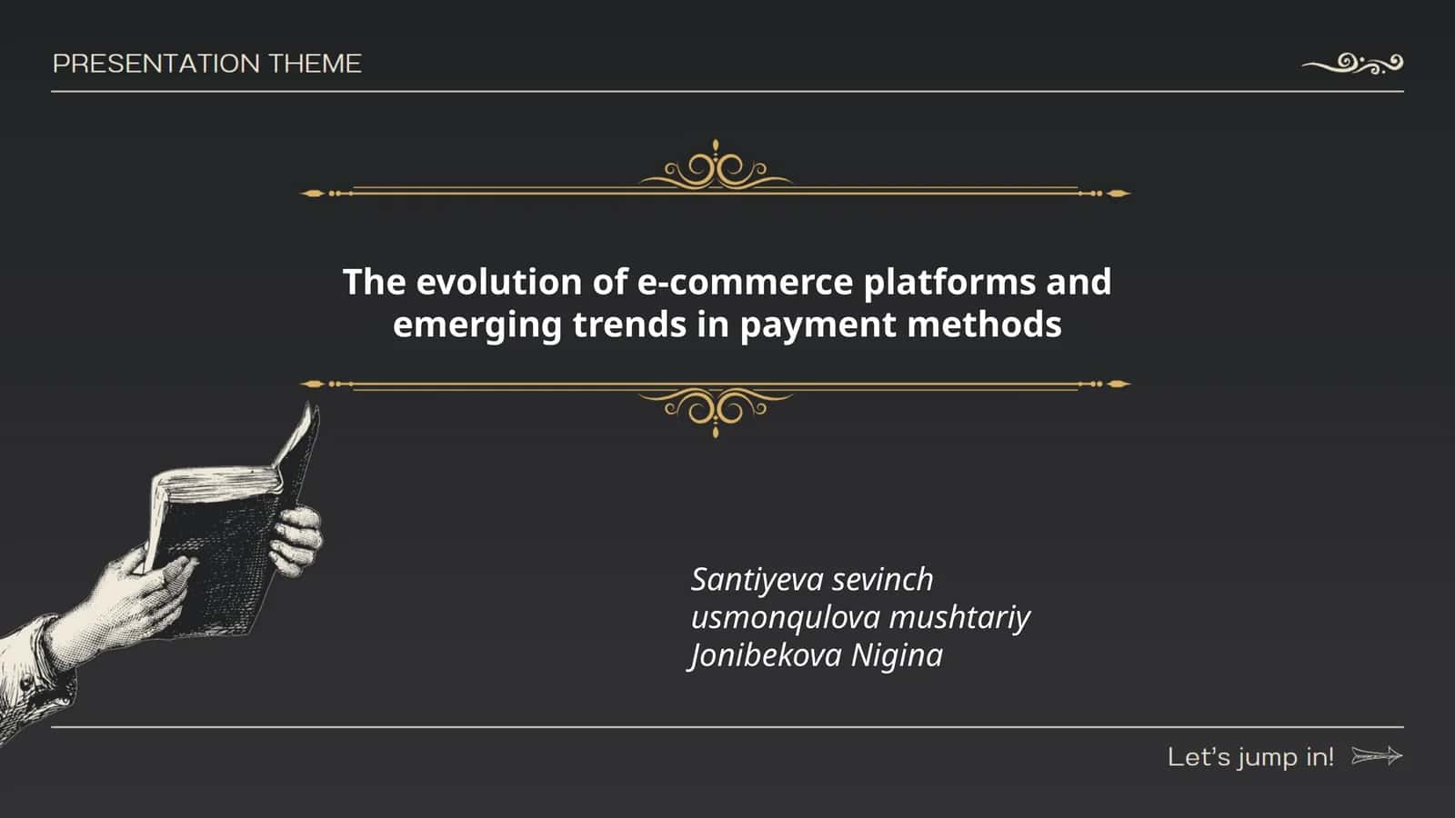 Plan: The evolution of e-commerce platforms and emerging trends in payment methods 1