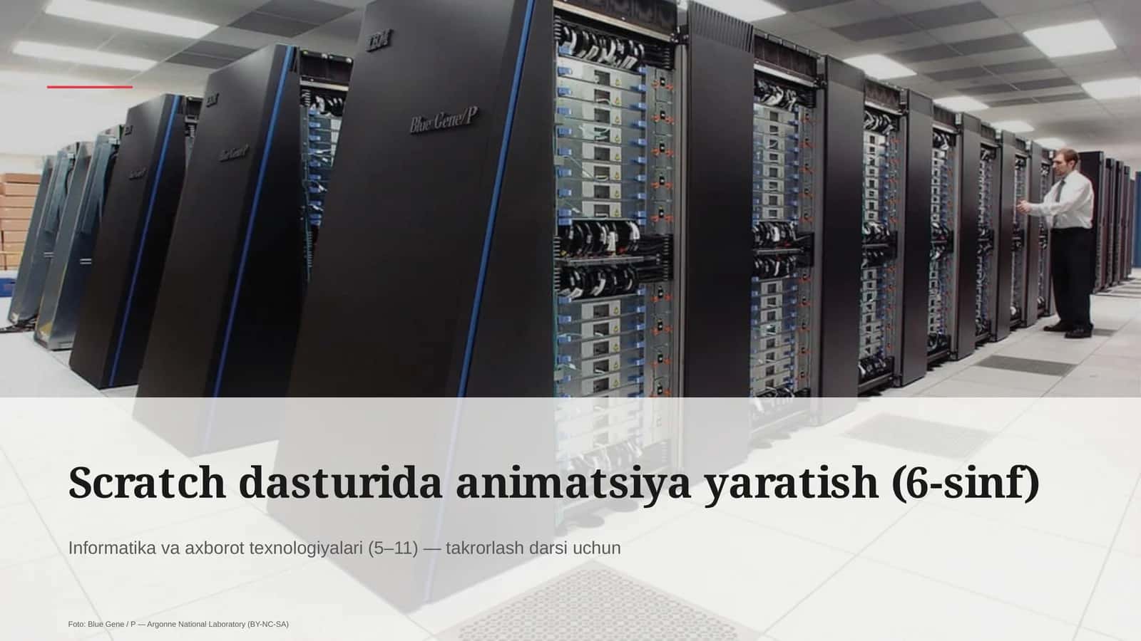 Scratch dasturida animatsiya yaratish (6-sinf) 1