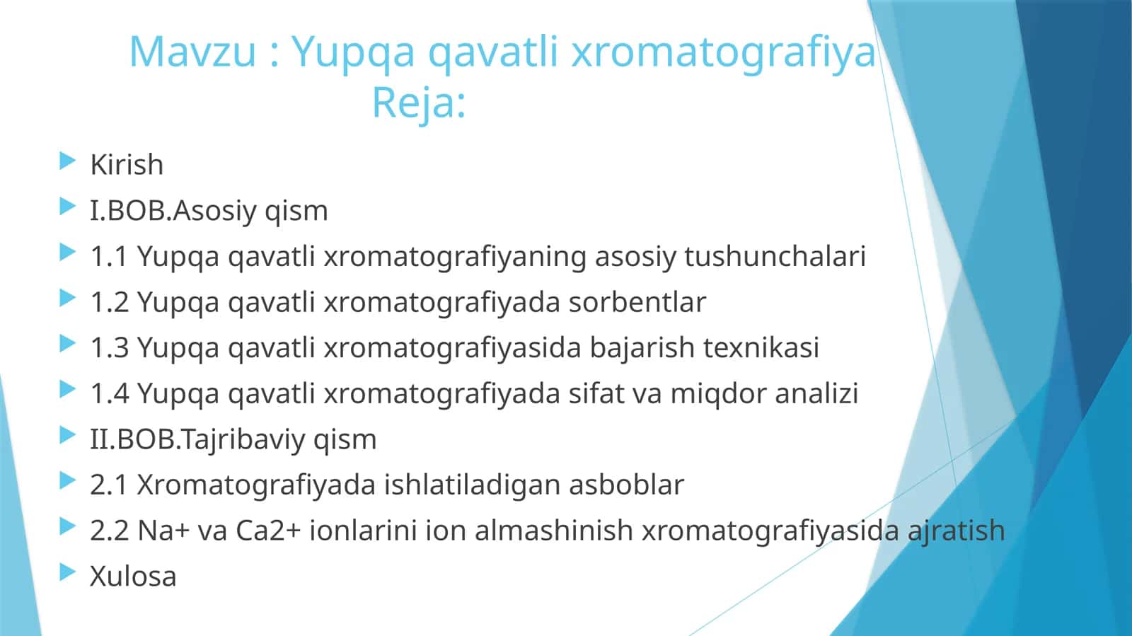 Yupqaqavatlixromatografiya 1