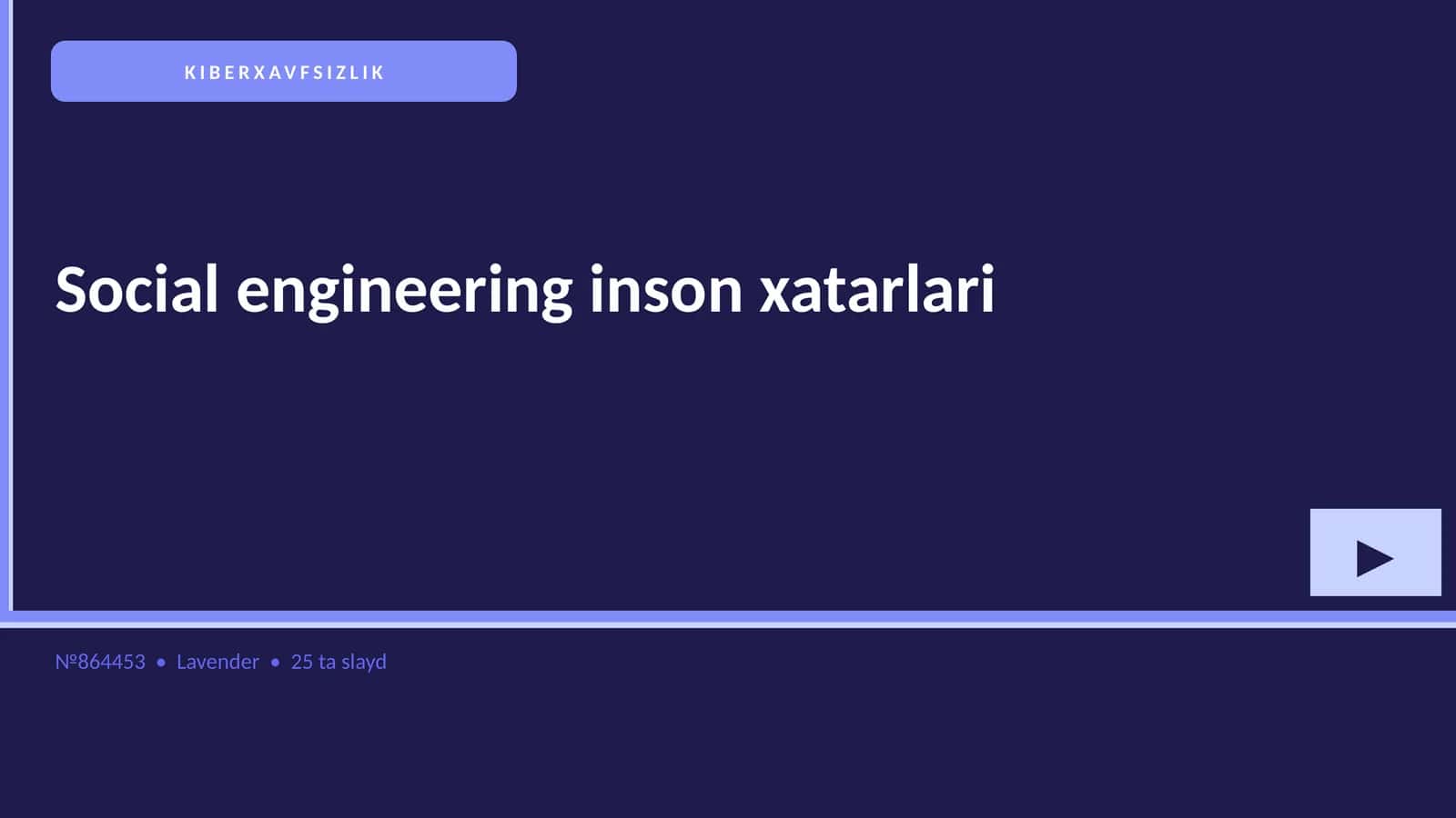KIBERXAVFSIZLIK 1